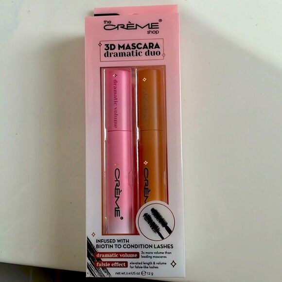 XMAS SALE The Crème Shop 3D Mascara Dramatic Duo - Picture 1 of 6
